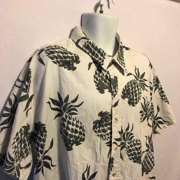 RJC Robert J Clancey 100% Cotton Hawaiian Shirt - Picture 4 of 5